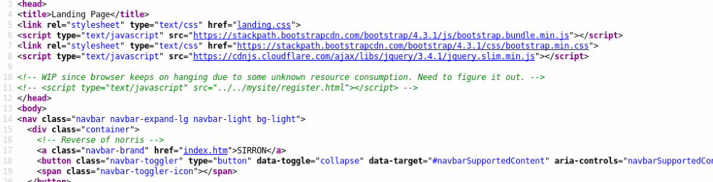 Connect the Dots - index quellcode