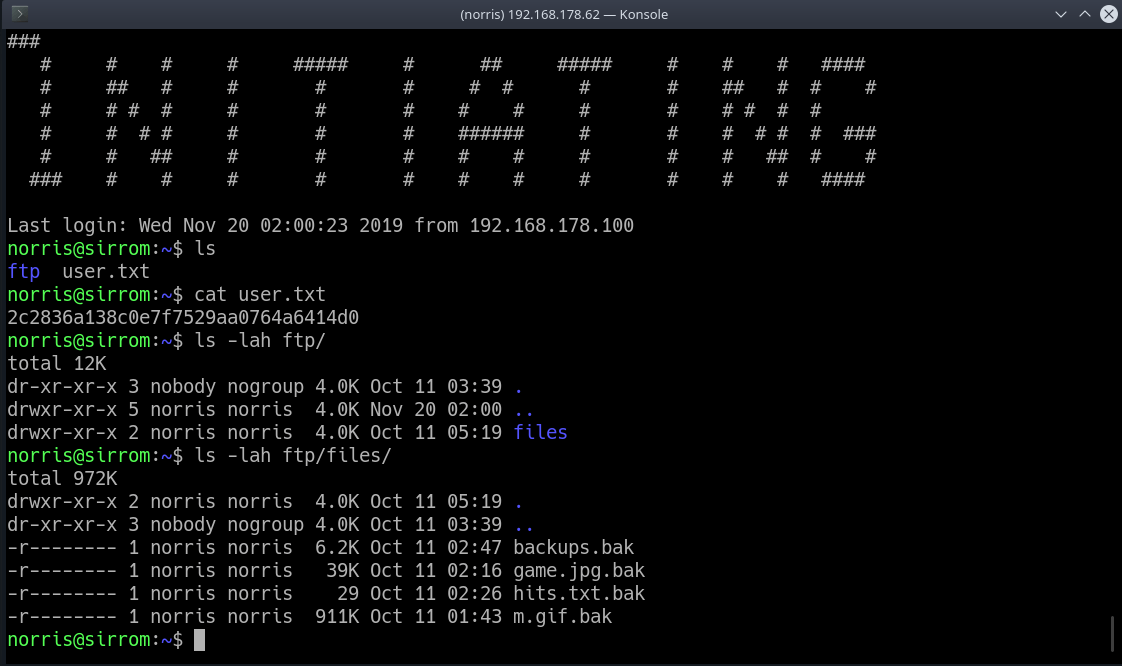 Connect the Dots - SSH Verbindung